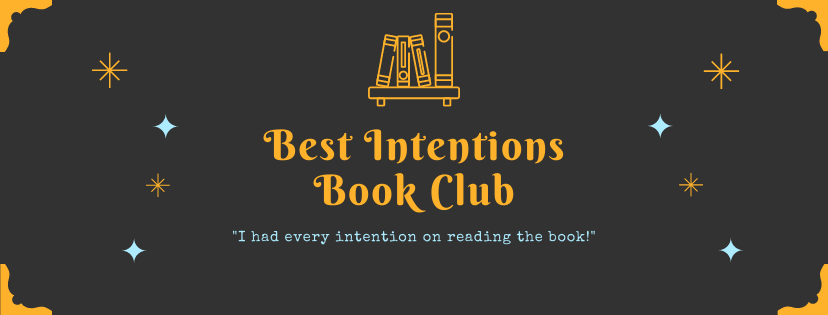Black advert for Best Intentions Book Club